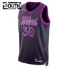 Maillot Basket Enfant Minnesota Timberwolves Julius Randle 2025-26 Nike City Edition Noir Swingman